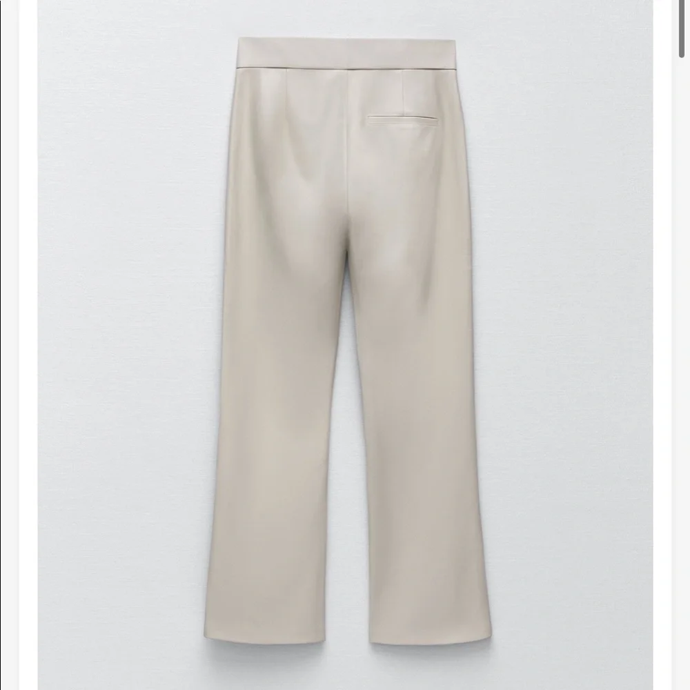 NWT Zara off white mini flare leggings - Picture 5 of 8